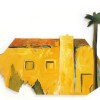 Yellow House with Palm